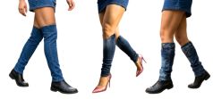 DENIM - džínové návleky pro rebelky