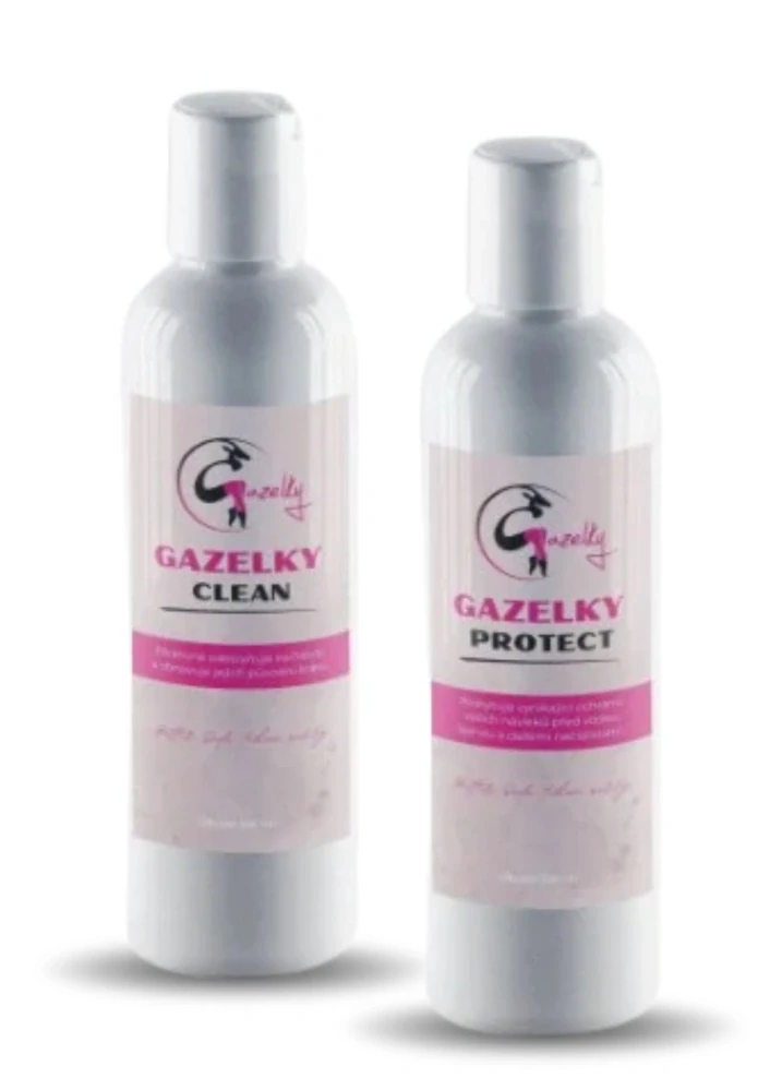 Péče o Gazelky - Protection+Clean set/nano impregnace+čistič set