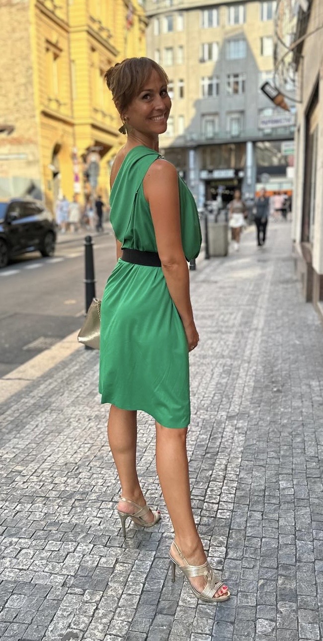 Agape - Variabilní šaty - Malachite