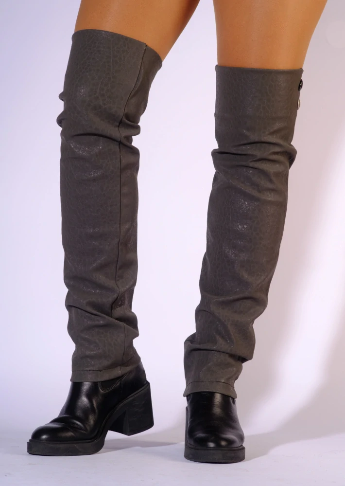 Urban -městské sofistikované návleky na boty - Ash grey