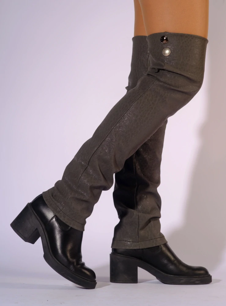 Urban -městské sofistikované návleky na boty - Ash grey