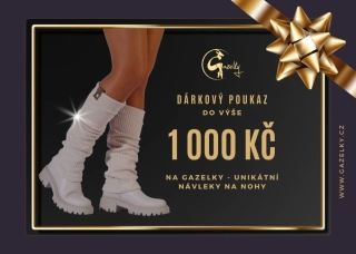 Dárkový poukaz 1 000 Kč