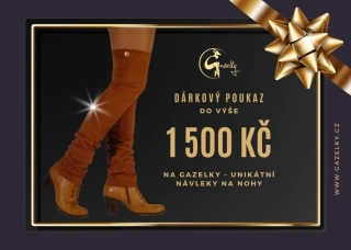 Dárkový poukaz 1 500 Kč